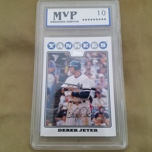 2007 Derek Jeter SS NY Yankees Baseball Card